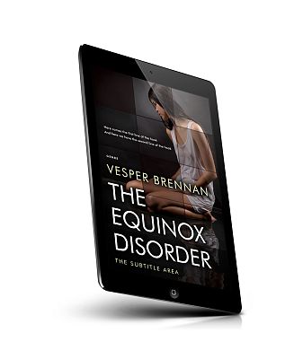 book cover on a tablet view