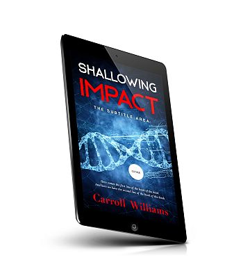 book cover on a tablet view