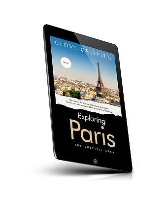 book cover on a tablet view