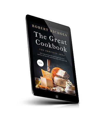 book cover on a tablet view