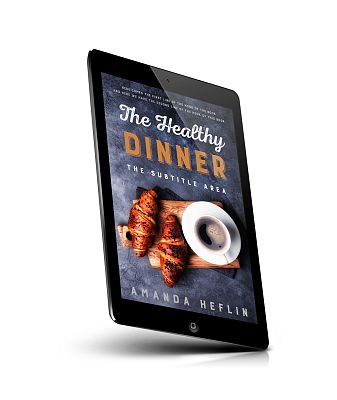 book cover on a tablet view