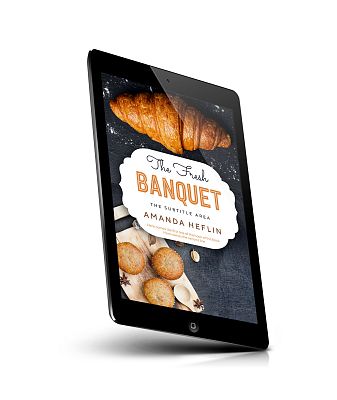book cover on a tablet view
