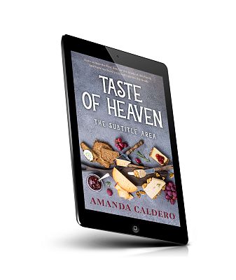 book cover on a tablet view