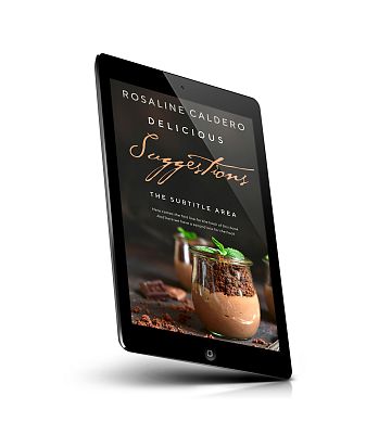 book cover on a tablet view