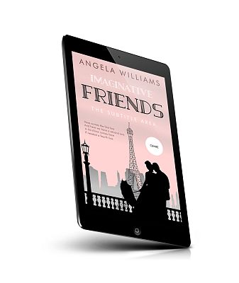 book cover on a tablet view