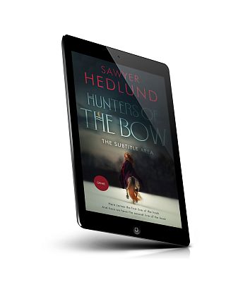 book cover on a tablet view