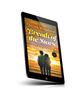 book cover on a tablet view