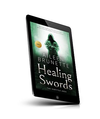 book cover on a tablet view