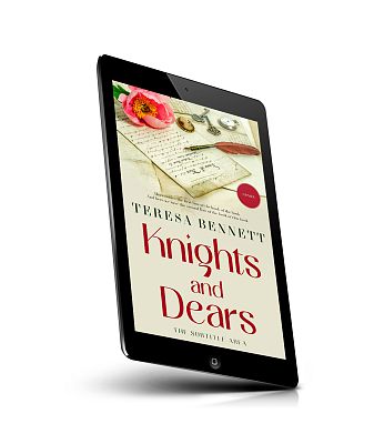 book cover on a tablet view