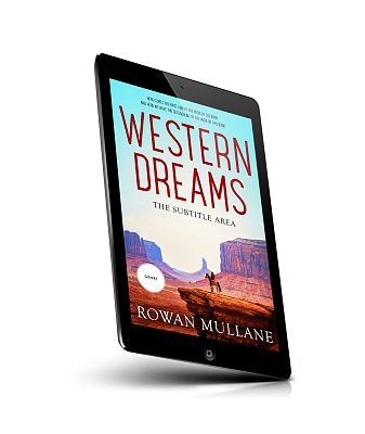 book cover on a tablet view