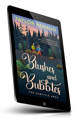 book cover on a tablet view