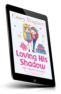 book cover on a tablet view