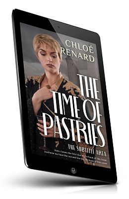 book cover on a tablet view