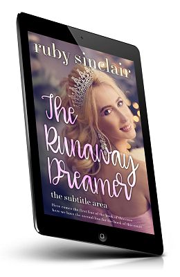 book cover on a tablet view