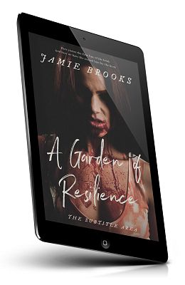 book cover on a tablet view