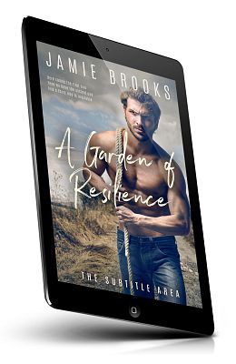 book cover on a tablet view