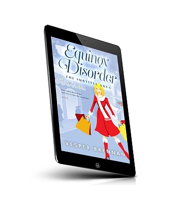 book cover on a tablet view