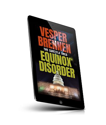 book cover on a tablet view