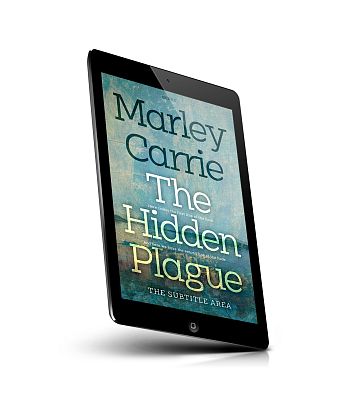 book cover on a tablet view