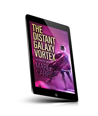 book cover on a tablet view