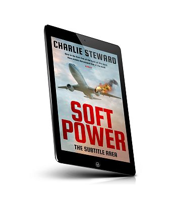 book cover on a tablet view