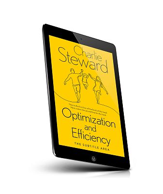 book cover on a tablet view