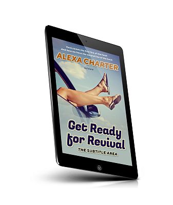 book cover on a tablet view