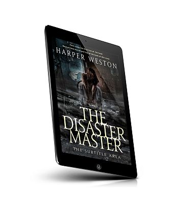 book cover on a tablet view