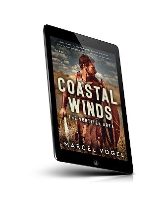 book cover on a tablet view