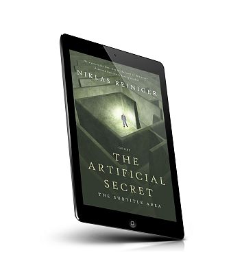 book cover on a tablet view