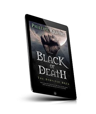 book cover on a tablet view