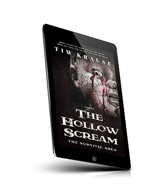 book cover on a tablet view