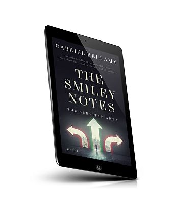 book cover on a tablet view