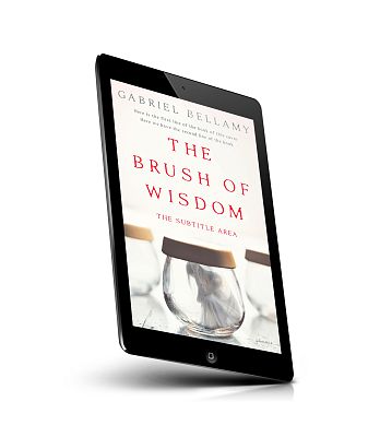 book cover on a tablet view