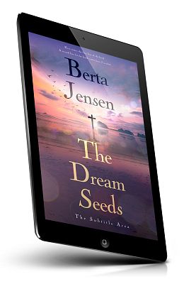 book cover on a tablet view