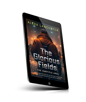 book cover on a tablet view