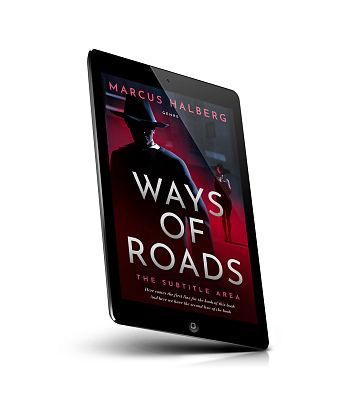 book cover on a tablet view