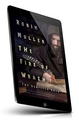 book cover on a tablet view