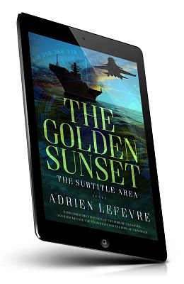 book cover on a tablet view