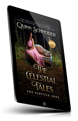 book cover on a tablet view