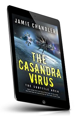 book cover on a tablet view