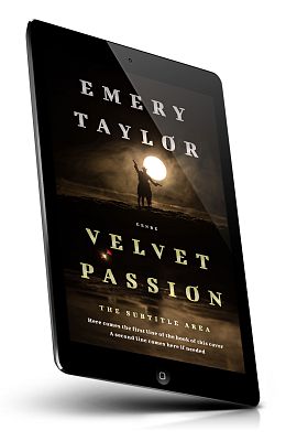 book cover on a tablet view