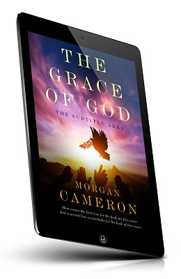 book cover on a tablet view