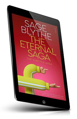 book cover on a tablet view