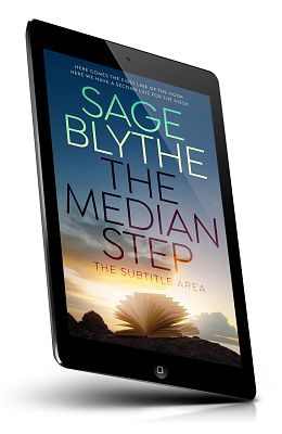 book cover on a tablet view