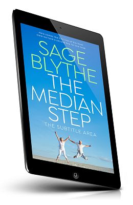 book cover on a tablet view