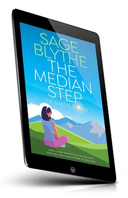 book cover on a tablet view