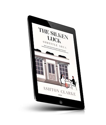 book cover on a tablet view