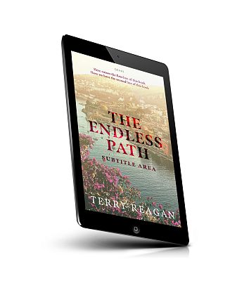 book cover on a tablet view