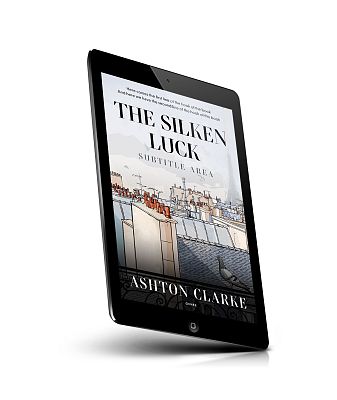 book cover on a tablet view